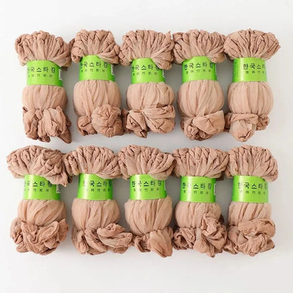 10 -50 Pairs Transparent Ultrathin Summer Socks