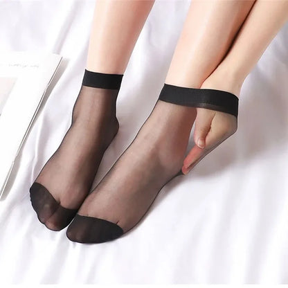 10 -50 Pairs Transparent Ultrathin Summer Socks