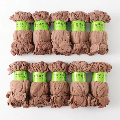 10 -50 Pairs Transparent Ultrathin Summer Socks