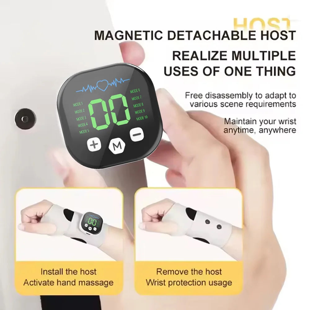 EMS Electric Cordless Hand Wrist Massager.
