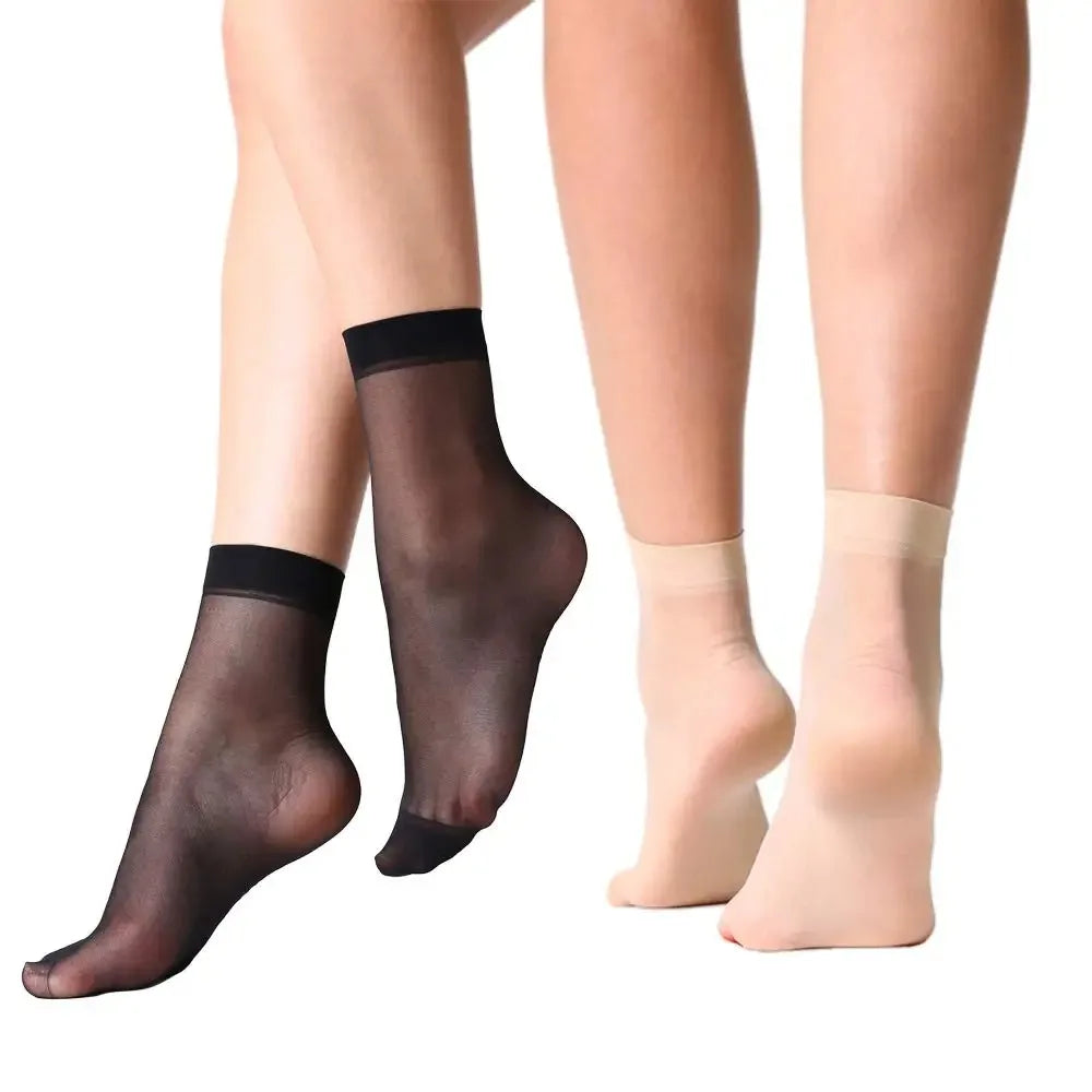 10 -50 Pairs Transparent Ultrathin Summer Socks