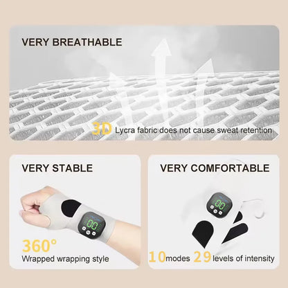 EMS Electric Cordless Hand Wrist Massager.