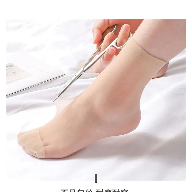 10 -50 Pairs Transparent Ultrathin Summer Socks