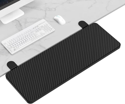OUGIC Ergonomic Desk Extension Tray, 75X24Cm, Clamp without Punch, Keyboard Drawer Tray, Computer Armrest Table Stand